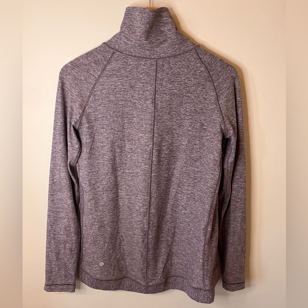 Lululemon Rulu Rally Wrap Heathered Graphite Purple 4 - Picture 12 of 13